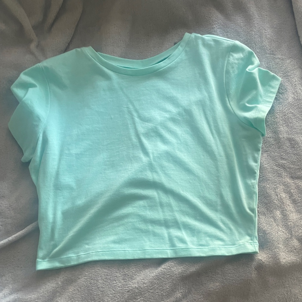 Wild Fable Blue Croptop